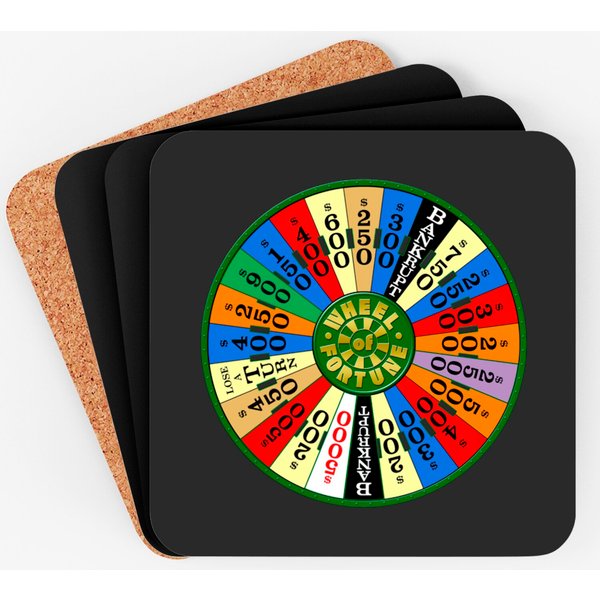 Wheel Of Fortune Logo Coaster Coasters-image