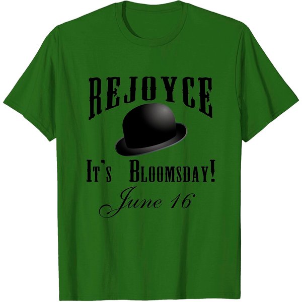 Bloomsday June 16 Rejoyce James Joyce - Bloomsday - T-Shirt-image