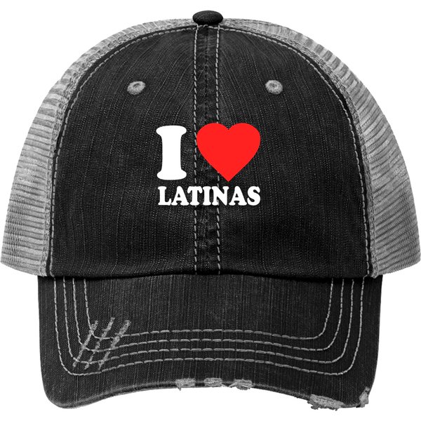 I Love Latinas - Cool - Trucker Hats-image