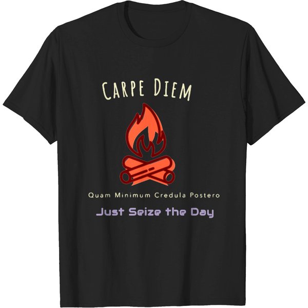 Carpe Diem | Just Seize The Day T-Shirt-image