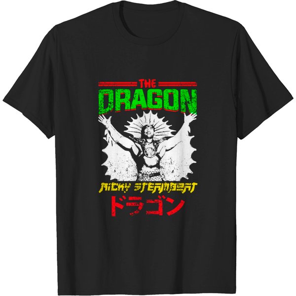 The Dragon Steamboat - Ricky Steamboat - T-Shirt-image