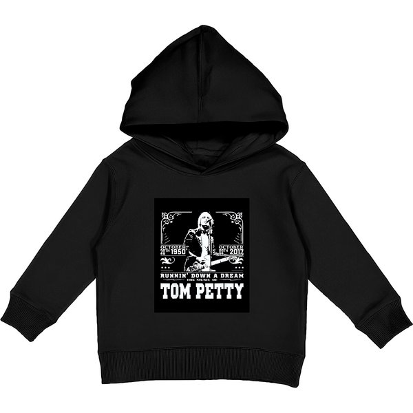 Vintage Tom Petty Country Music Arts Classic Kids Pullover Hoodies