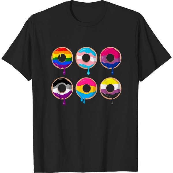 Pride Donuts - Pride - T-Shirt-image