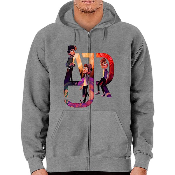 Ajr Band Zip Hoodies-image