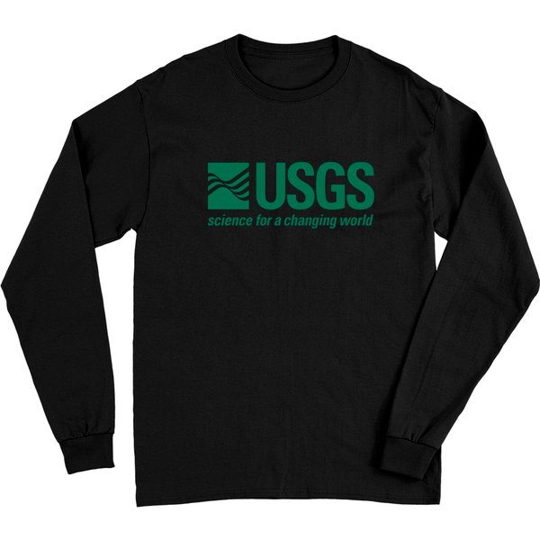 Usgs Logo - United States Geological Survey Logo - Long Sleeves-image