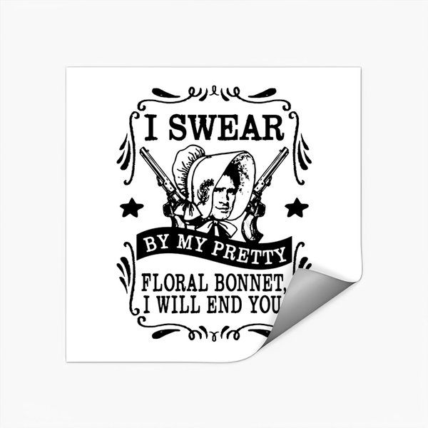 I Swear By My Pretty Floral Bonnet - Firefly Serenity - Stickers-image