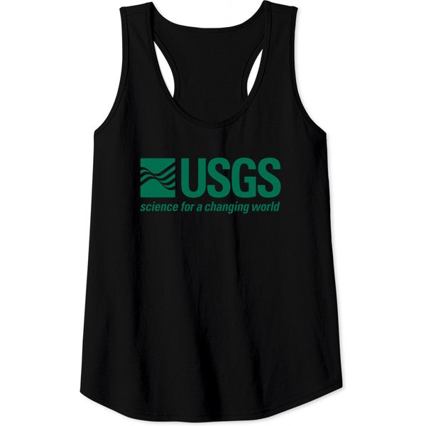 Usgs Logo - United States Geological Survey Logo - Tank Tops-image