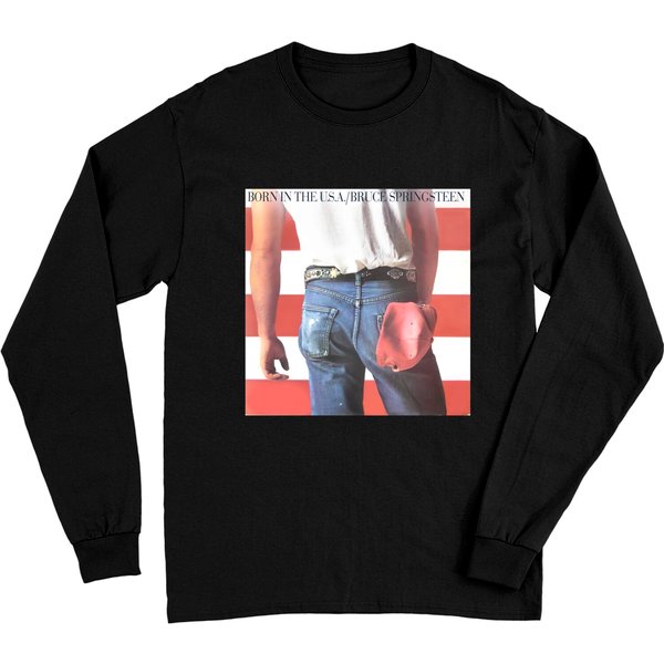Bruce Springsteen Born In The Usa Rock Tee Long Sleeves-image