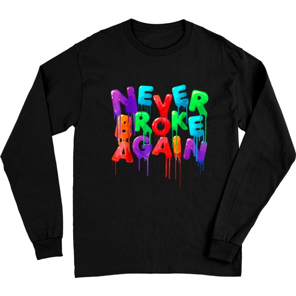Mens Youngboy Never Broke Again Casual Quick Dry Long Sleeves Short Sleeves-image