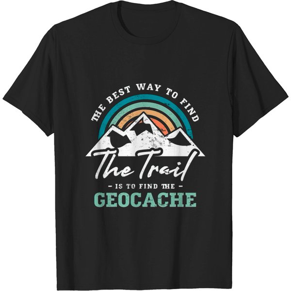 Geocacher Geocaching Cache Gift T-Shirt-image