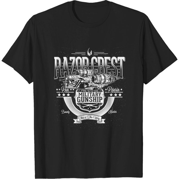 Razor Crest - Mandolorian - T-Shirt-image