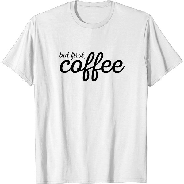 Evertree Clothing But First Coffee T-Shirt, Unisex Women's Men's Shirt,-image