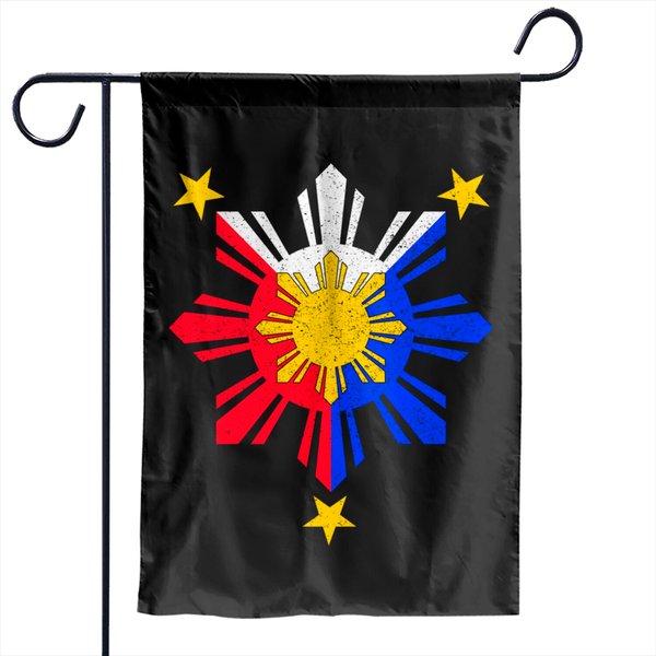 Pinoy Filipino Philippine Flag Sun Garden Flags-image
