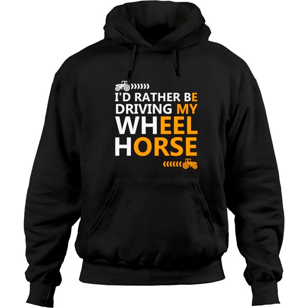 Wheel Horse Farming Tractor Gift Hoodies Hoodies-image