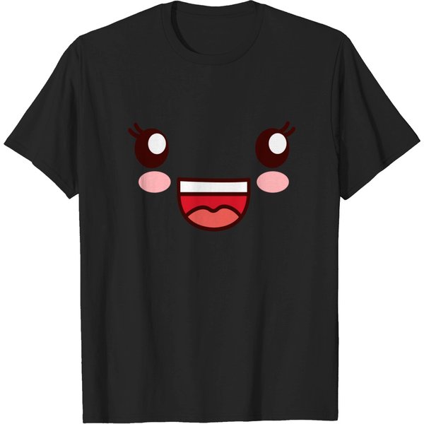 Anime Kawaii Face - Anime Face - T-Shirt-image