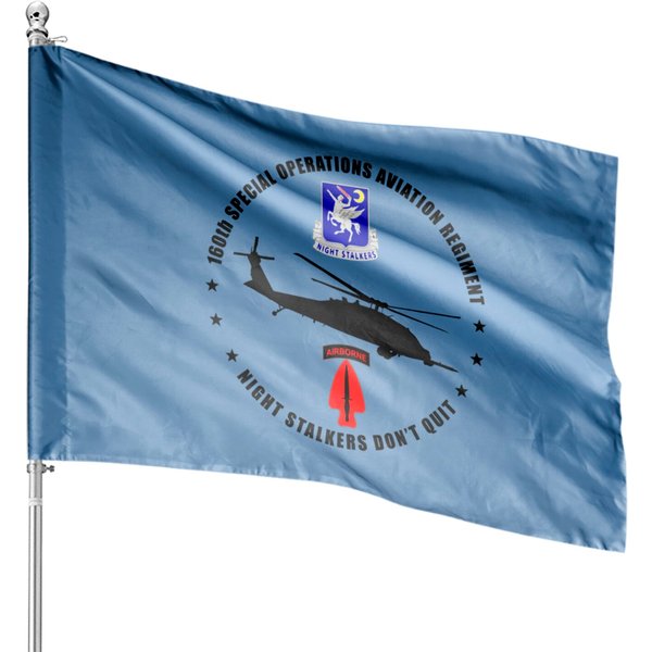 160Th Soar Night Stalkers House Flags-image