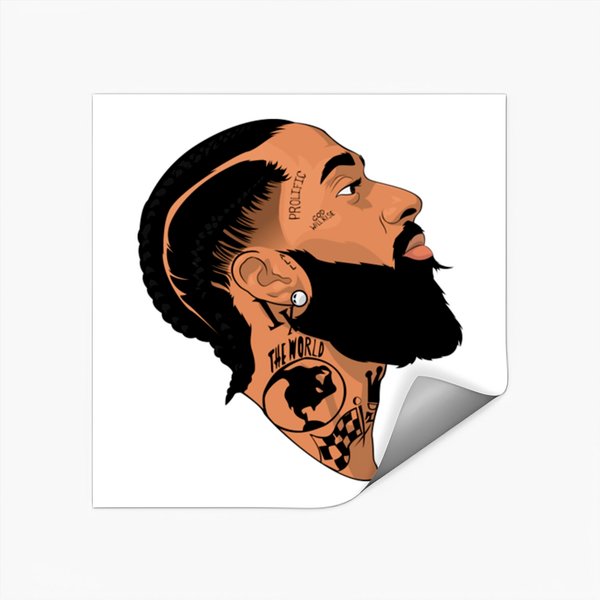 Nipsey Hussle - Nipsey Hussle - Stickers-image