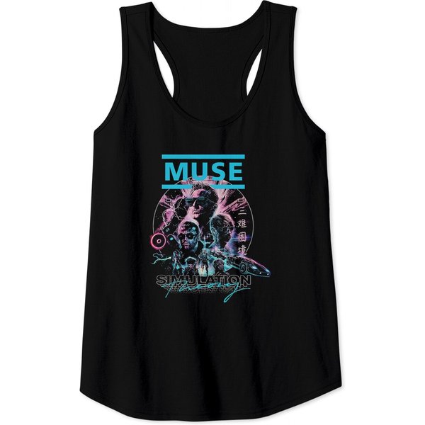 Muse Unisex Tank Tops: Simulation Theory-image