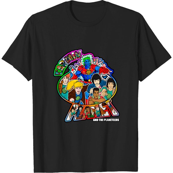 Captainplanet - Captain Planet - T-Shirt-image