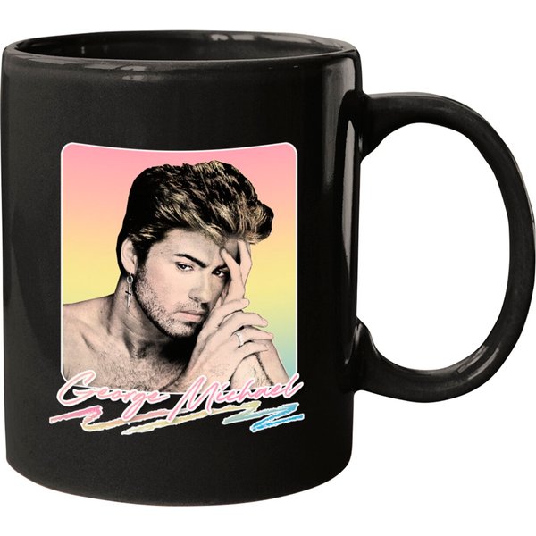 George Michael // Faded Vintage Look // Original Design - George Michael - Mugs-image