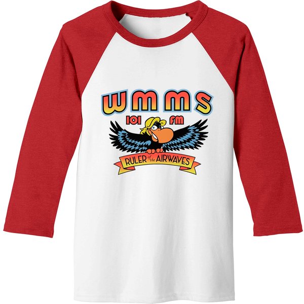 Wmms 101 Fm Radio Classic Baseball Tees-image