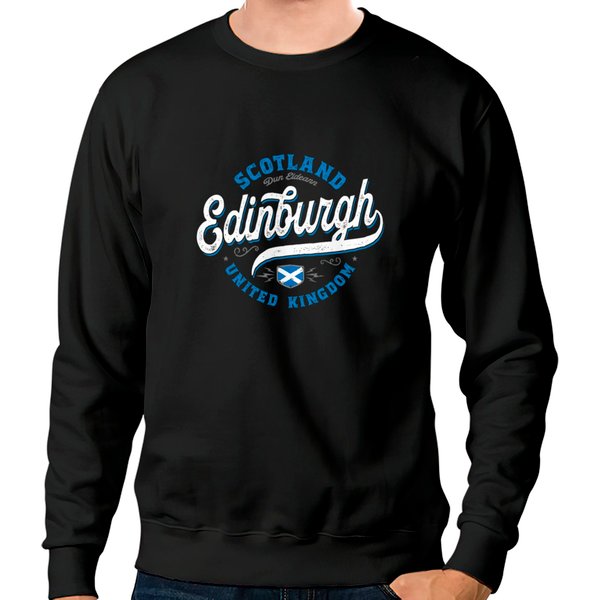 Vintage Edinburgh Scotland Sweatshirts-image