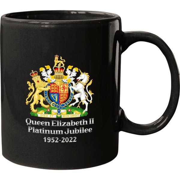 Queen Elizabeth Ii Platinum Jubilee Mug - Union Jack-image
