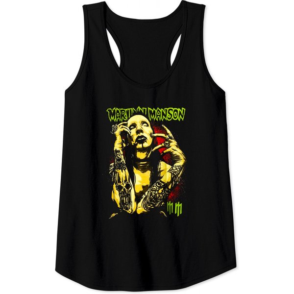 Marilyn Manson Tank Tops-image