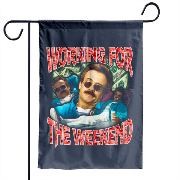 Bernies - Weekend At Bernies - Garden Flags-image