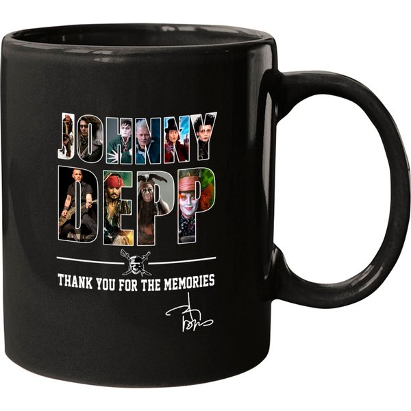 38 Years 1984- 2022 Johnny Depp Signatures Mugs-image