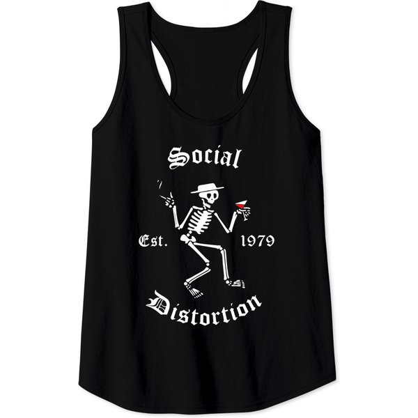 Social Arts Distortion Band Music 1979 Legends Tank Tops-image