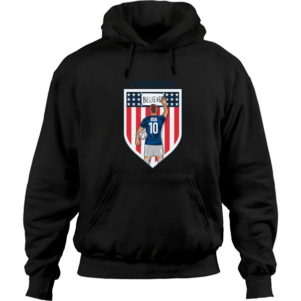 Usa World Cup 2022 Hoodies,usmnt Believe Ted Lasso Qatar 2022 Usa Soccer Hoodies