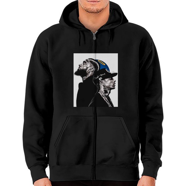 Nipsey Hussle - Nipsey Hussle - Zip Hoodies-image