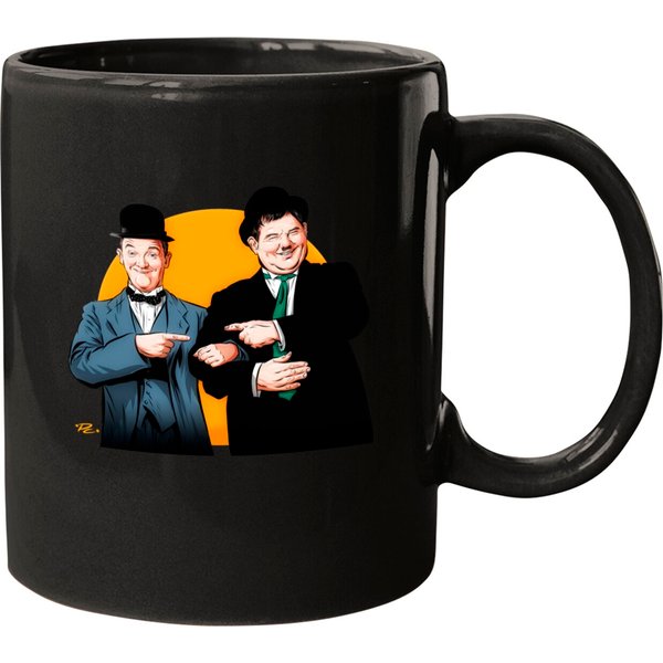 Laurel And Hardy - An Illustration By Paul Cemmick - Laurel And Hardy - Mugs-image