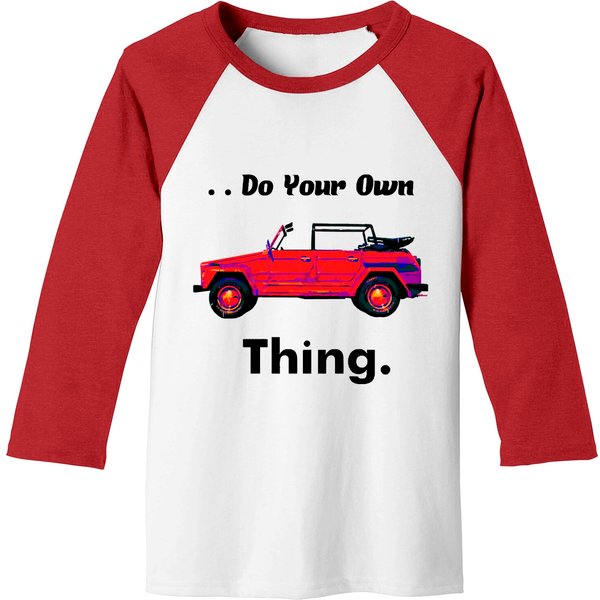 Do Your Own Thing. - Vw Thing - Baseball Tees-image