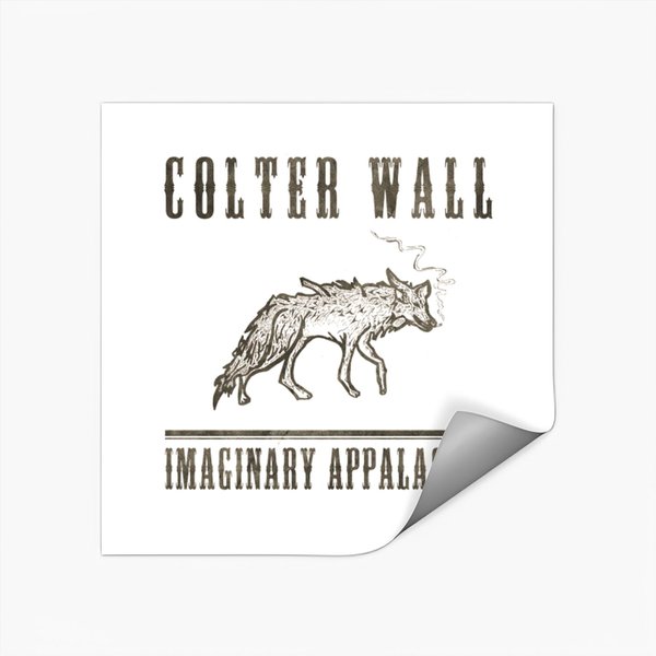 Imaginary Appalachia Cover - Colter Wall - Stickers-image