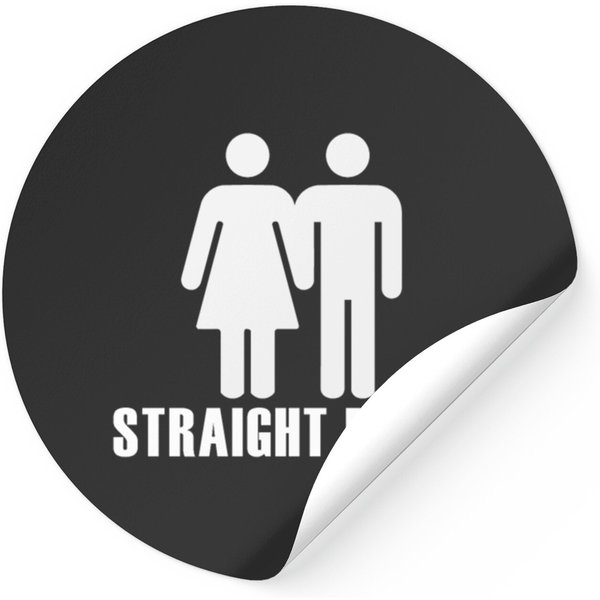 Straight Pride Stickers-image
