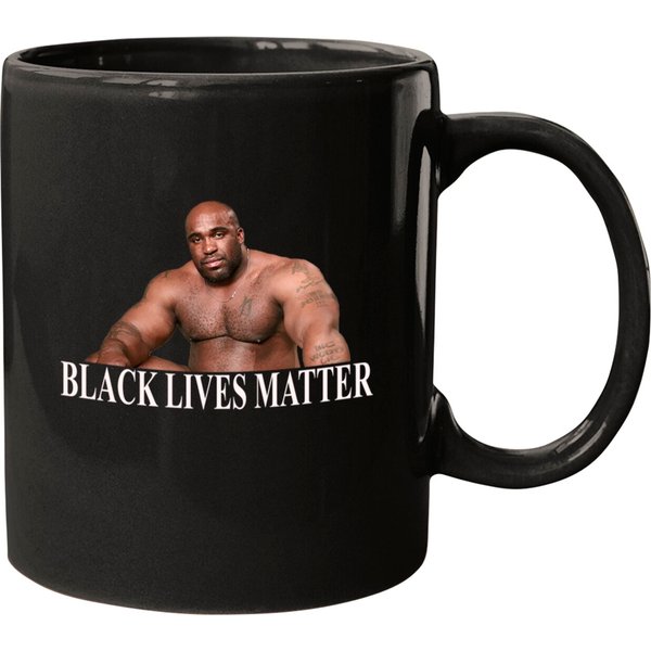 Black Lives Matter - Barry Wood Large Black Man - Barry Wood - Mugs-image