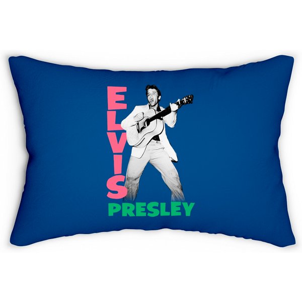 Elvis Presley Official 1956 Lumbar Pillows-image