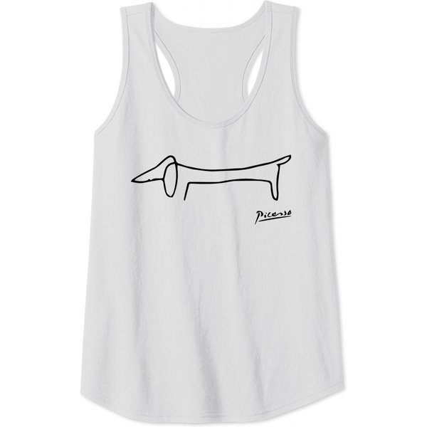 Pablo Picasso Dog (Lump) Artwork - Pablo Picasso Dog Lump Artwork - Tank Tops-image