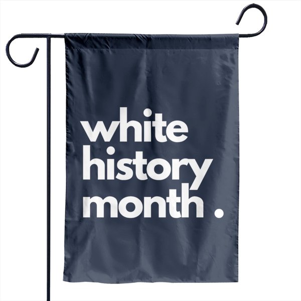 White History Month Garden Flags-image