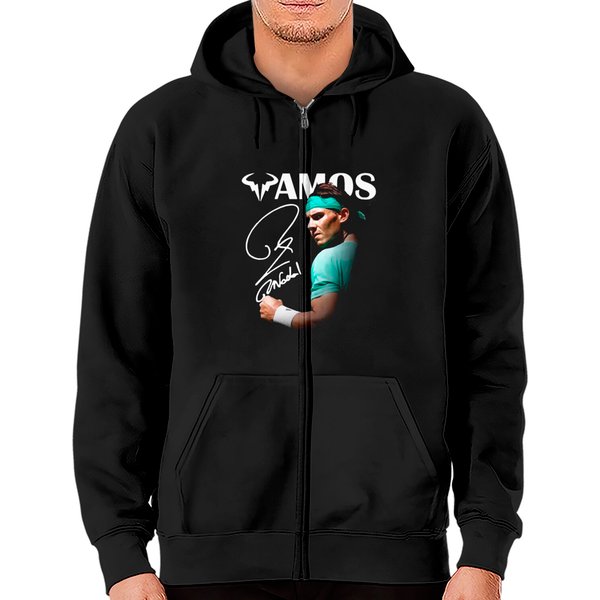 Vamos Rafael Nadal Signature Zip Hoodies