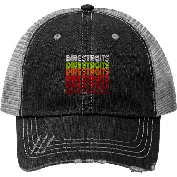 Dire Straits Vintage Classic Trucker Hats-image