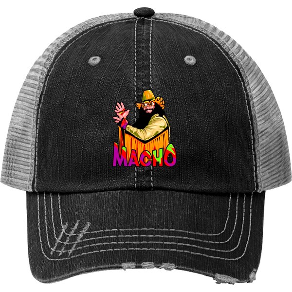 Randy Macho Savage - Macho Man - Trucker Hats-image