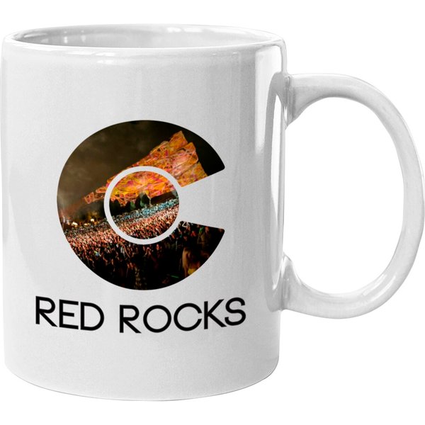 Red Rocks Denver Colorado Mug - Red Rocks - Mugs-image