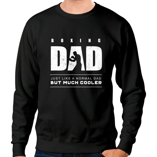Mens Boxing Dad Boxing Sweatshirts-image