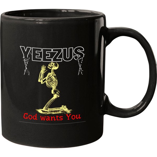 Yeezus God Wants You Classic Mugs