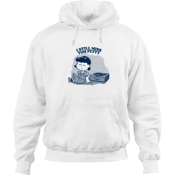 I Still Miss Tom Petty / Vinyl Collector Fan Art - Tom Petty - Hoodies-image