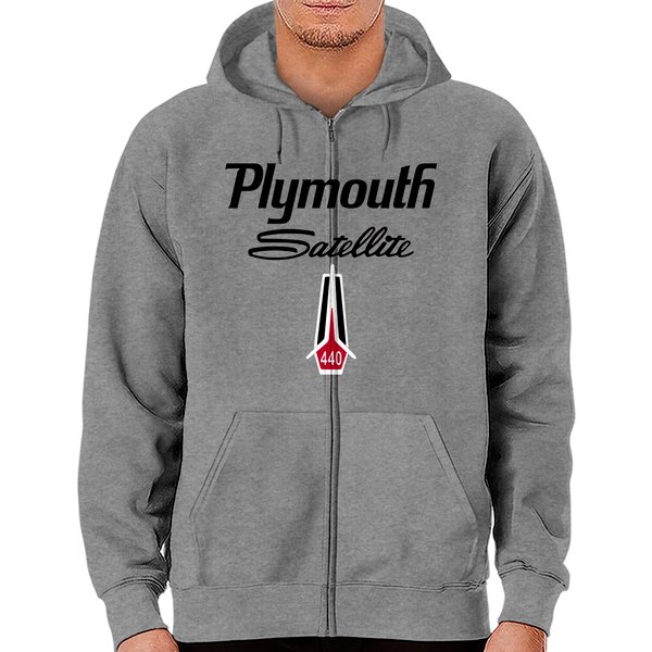 Plymouth Satellite 440 - Satellite - Zip Hoodies-image