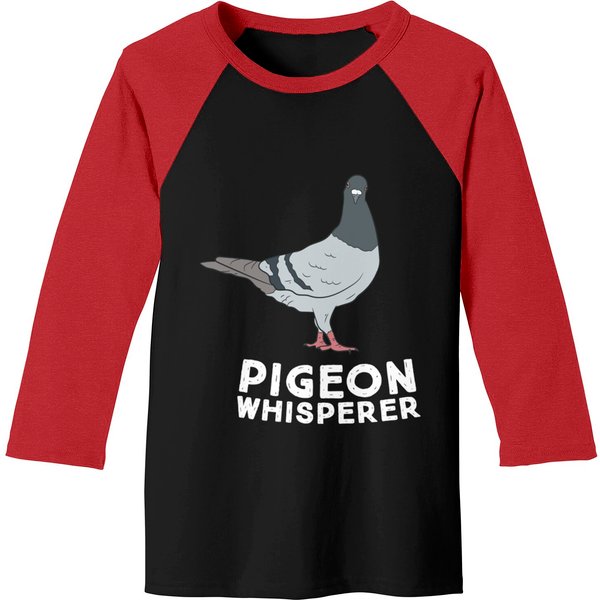 Pigeon Whisperer - Pigeons - Baseball Tees-image